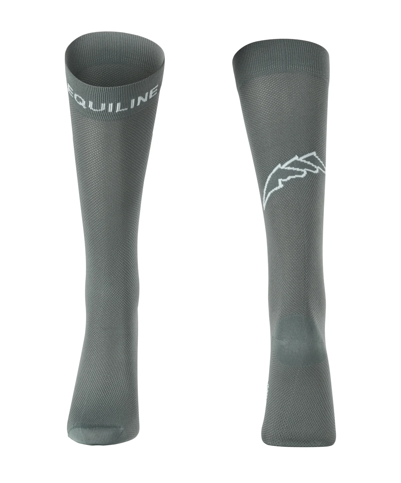 Green junior riding socks junior - Equiline