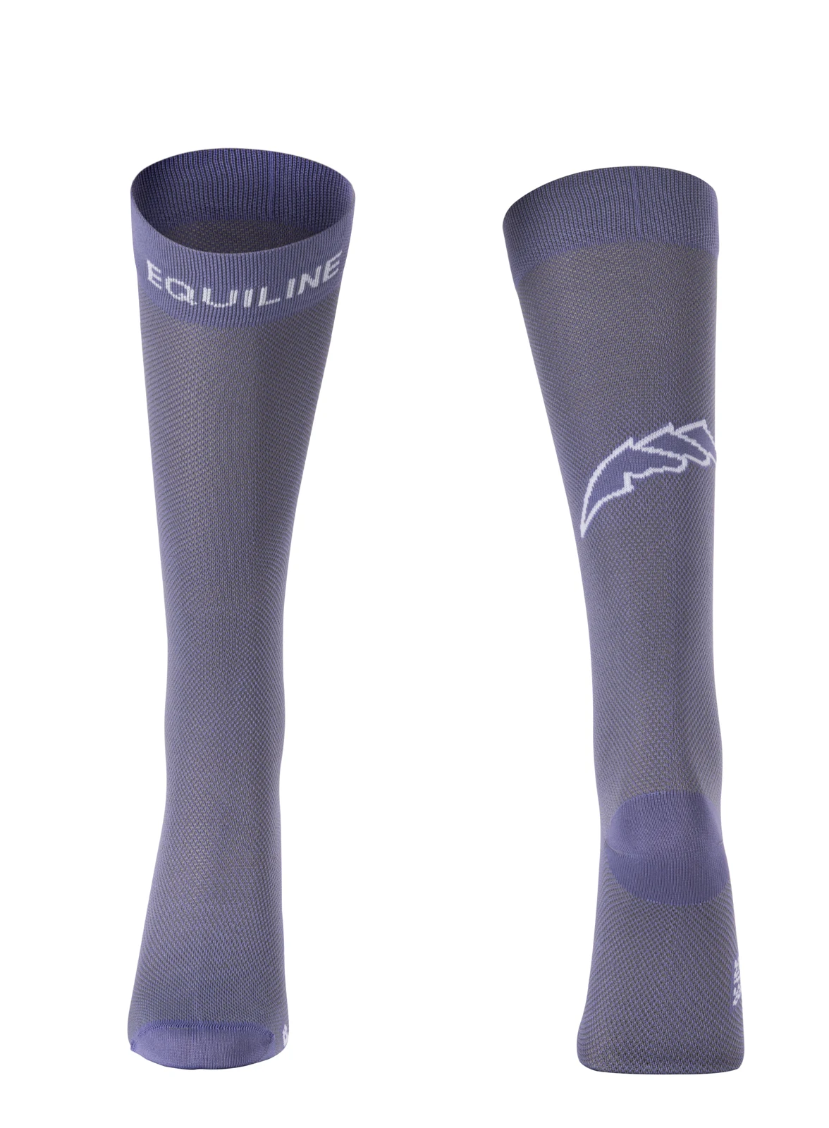 Purple junior riding socks junior - Equiline