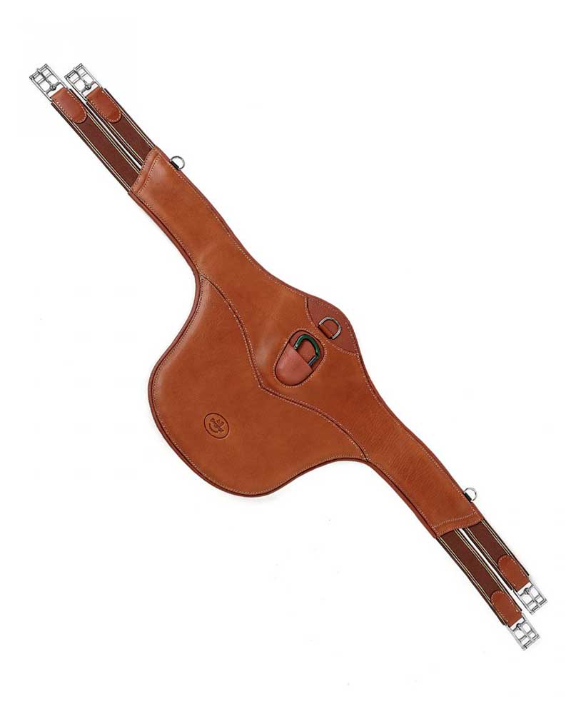 Brown Leather Jump Girth – A21 – Prestige