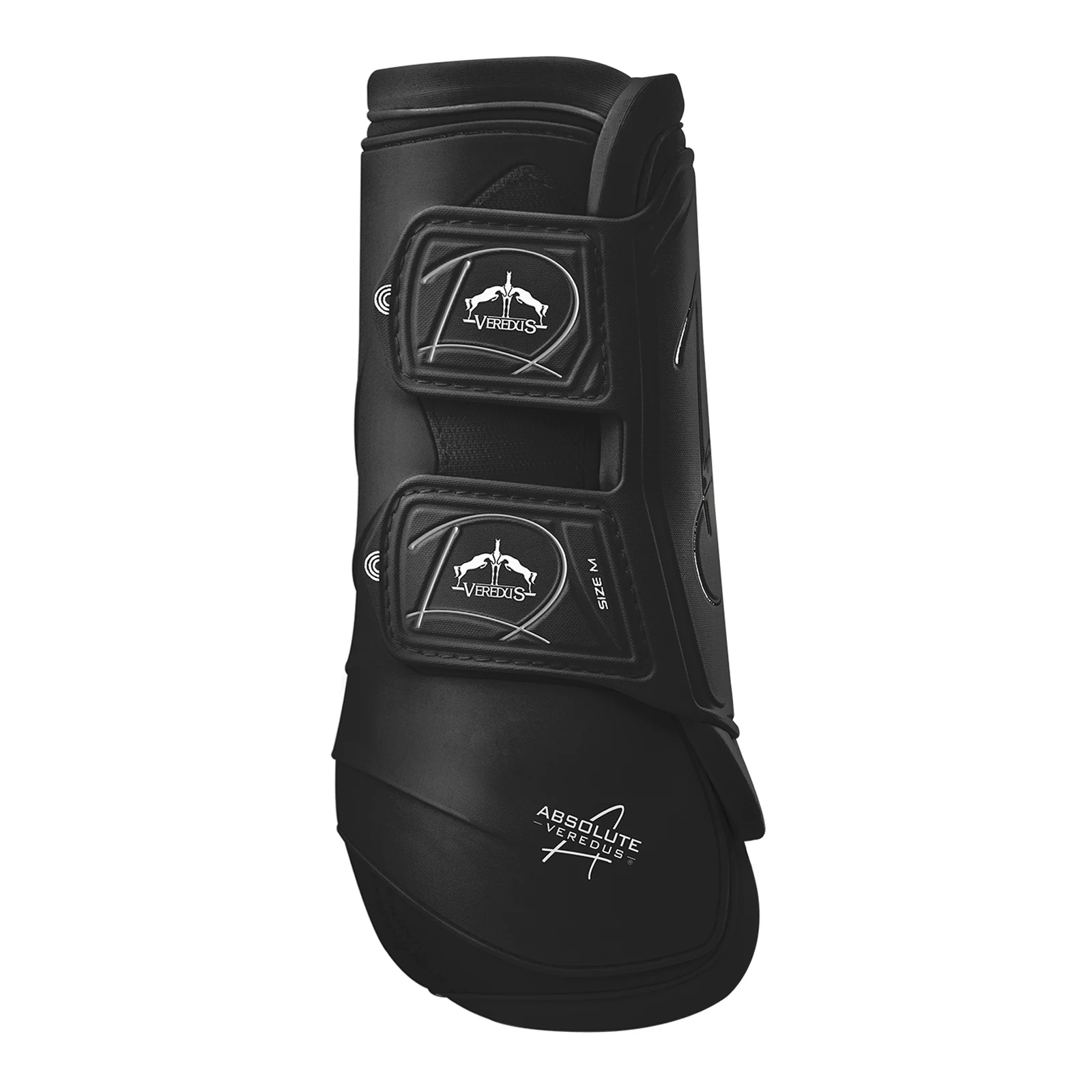 Protectores de doma delanteros negros con velcro Absolute Easy Strap - Veredus
