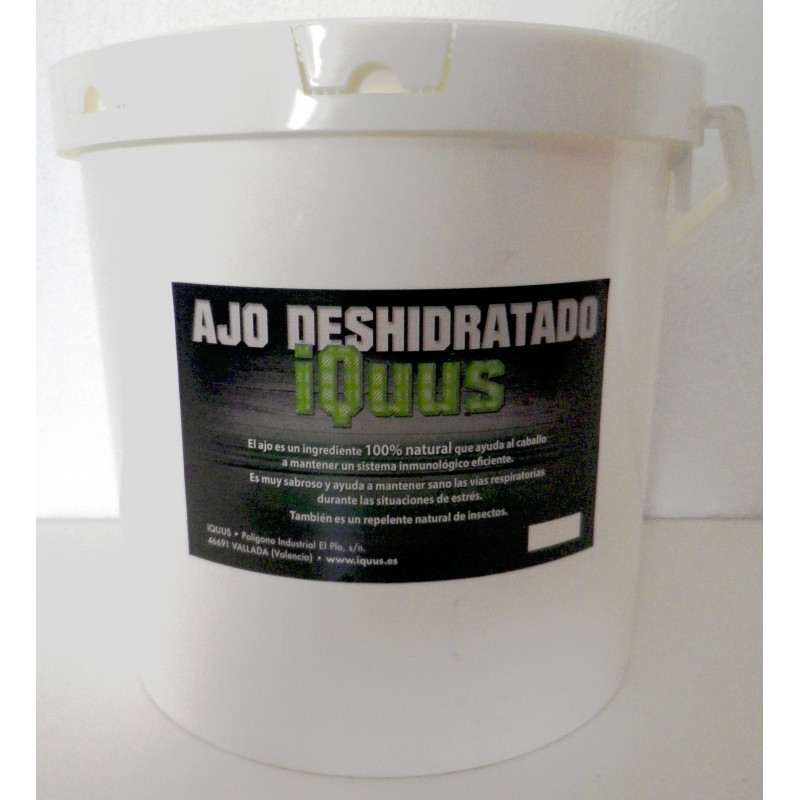 Suplemento alimenticio a base de ajo deshidratado (1kg) - iQuus