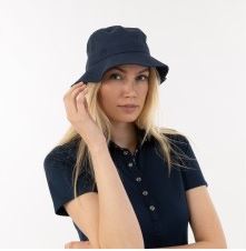 Unisex Navy Blue Fisherman Hat - Anky