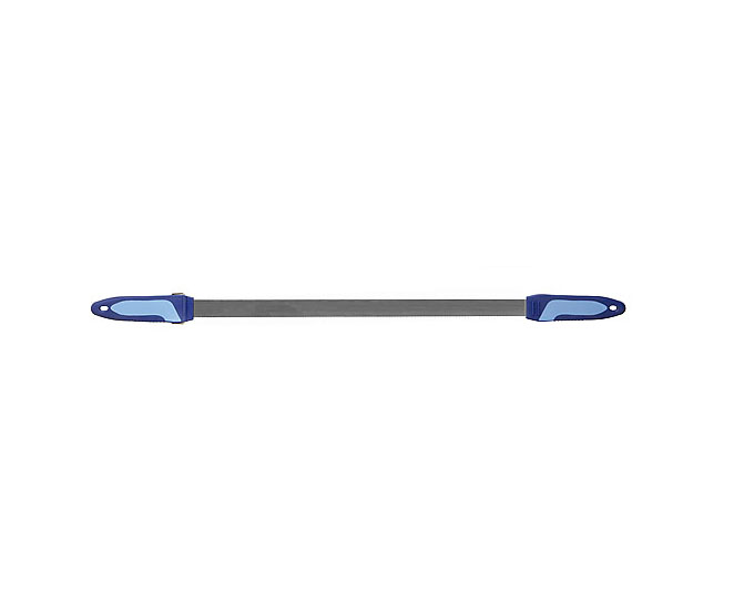 Secador de metal con mango de plastico color azul - Lexhis