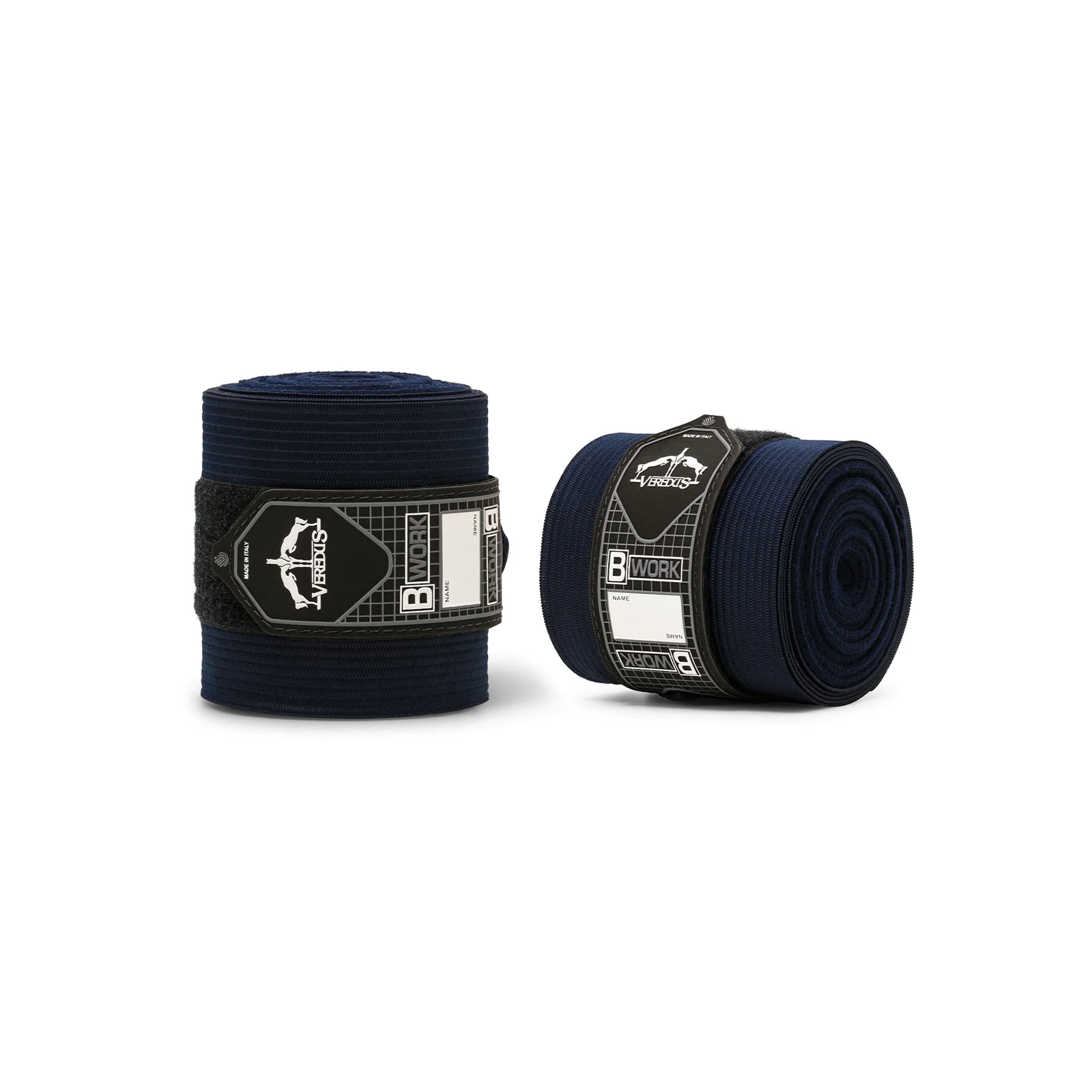Blue fleece and elastic work bandages 330 cm B-Work - Veredus