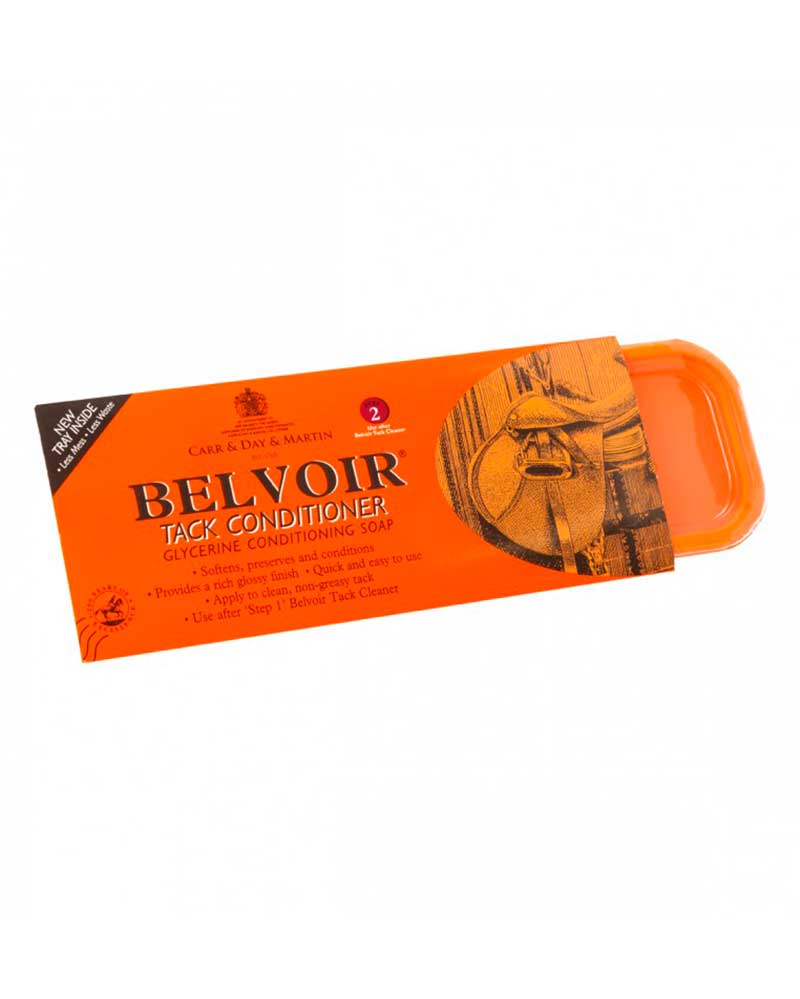 Conditionneur de barra pour cuir (250g) Belvoir Tack conditioner glycerine soap - Carr&Day&Martin