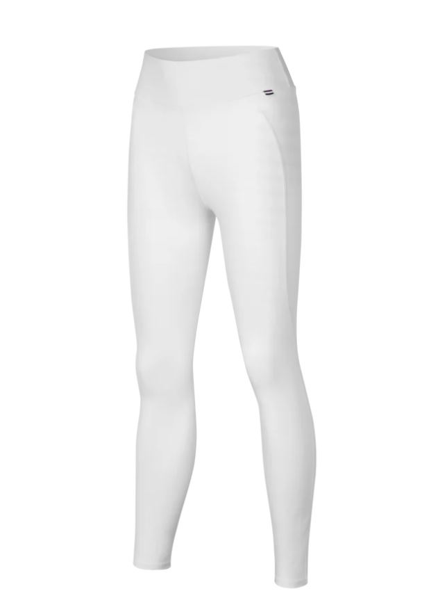 Leggings de competicion blanc (à fond intégral) pour femme KLNanette - Kingsland