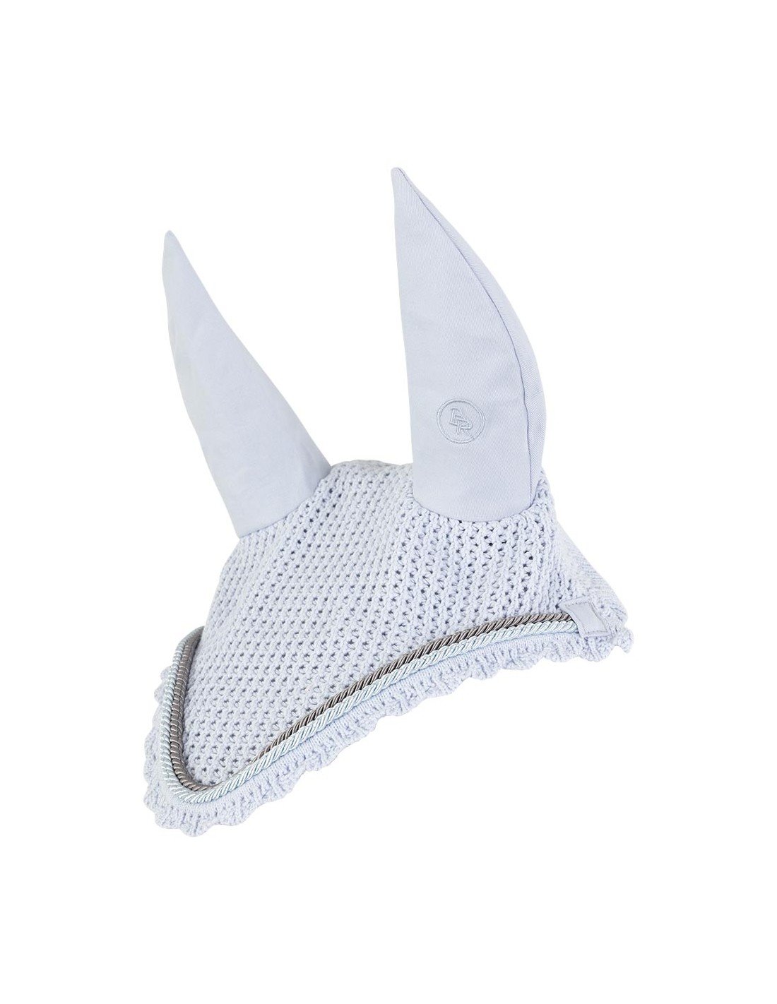 Light blue cotton crochet ear bonnet for pony – BR