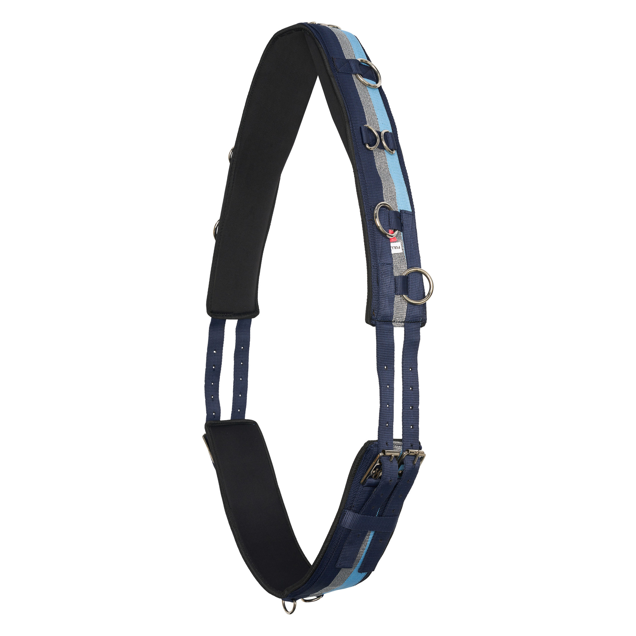 tricolor blue rope cinch for horse IRHDeluxe - Imperial Riding