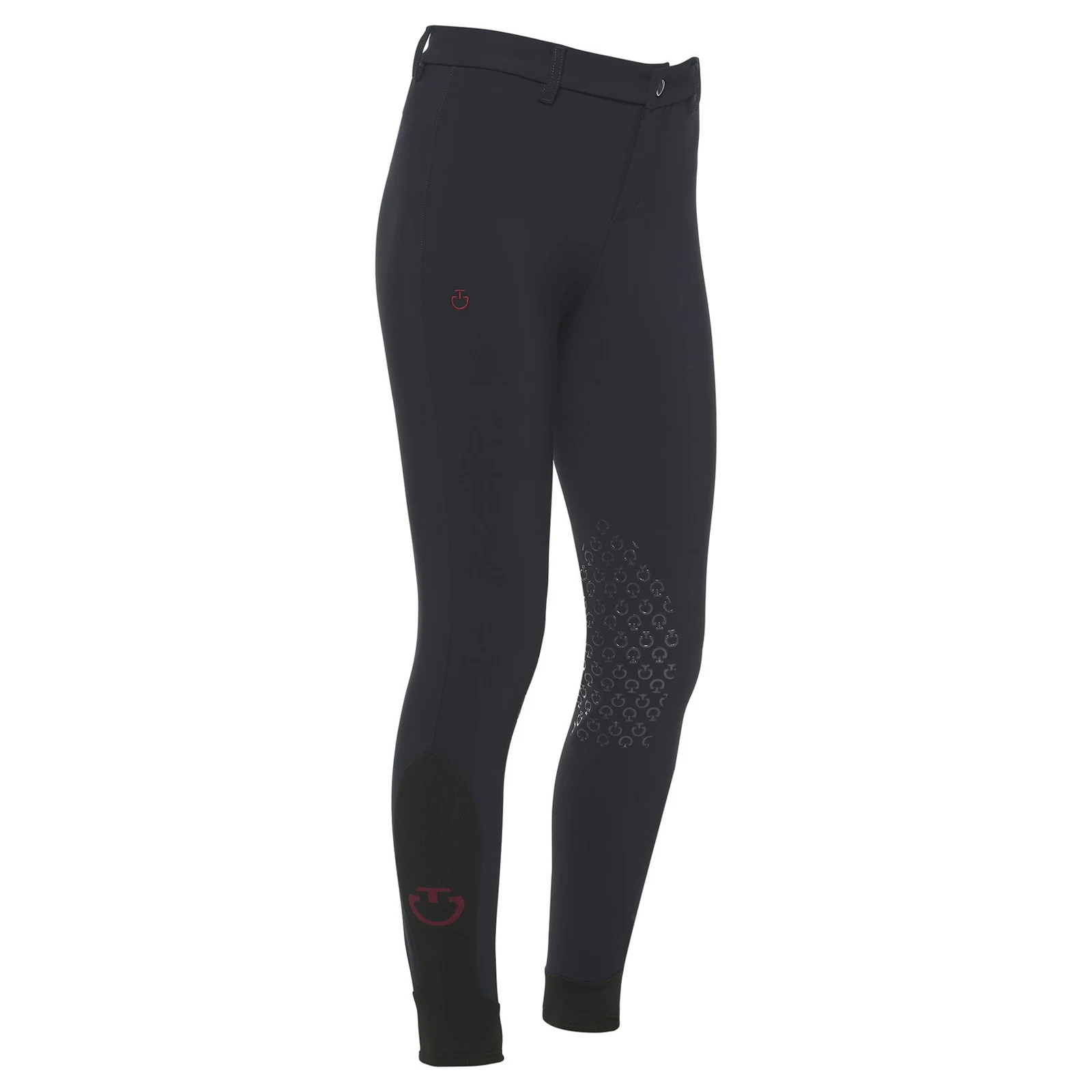 Pantalons d'équitation bleu marine (grip aux genoux) junior unisexe - Cavalleria Toscana