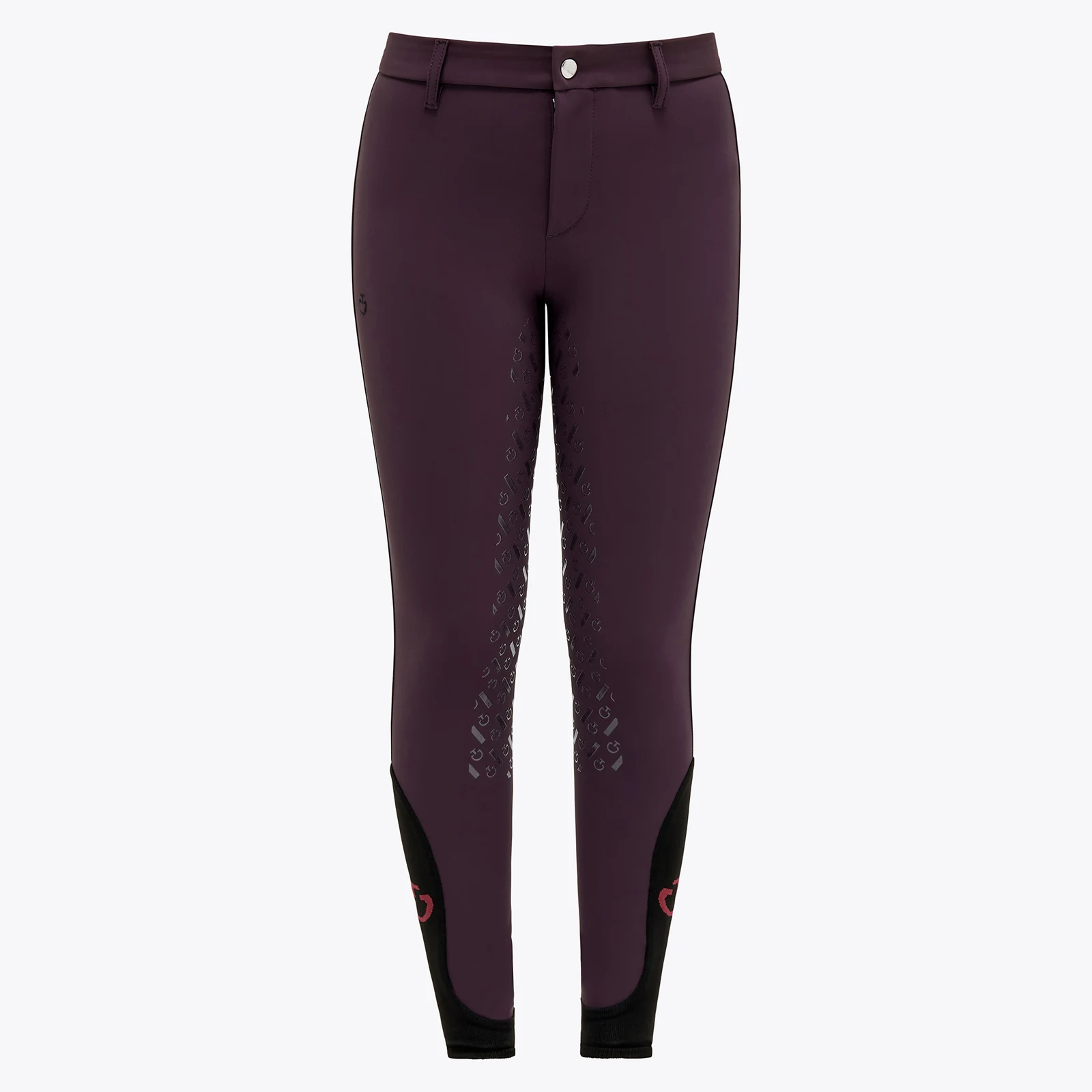 Purple full-grip breeches without pockets junior unisex - Cavalleria Toscana