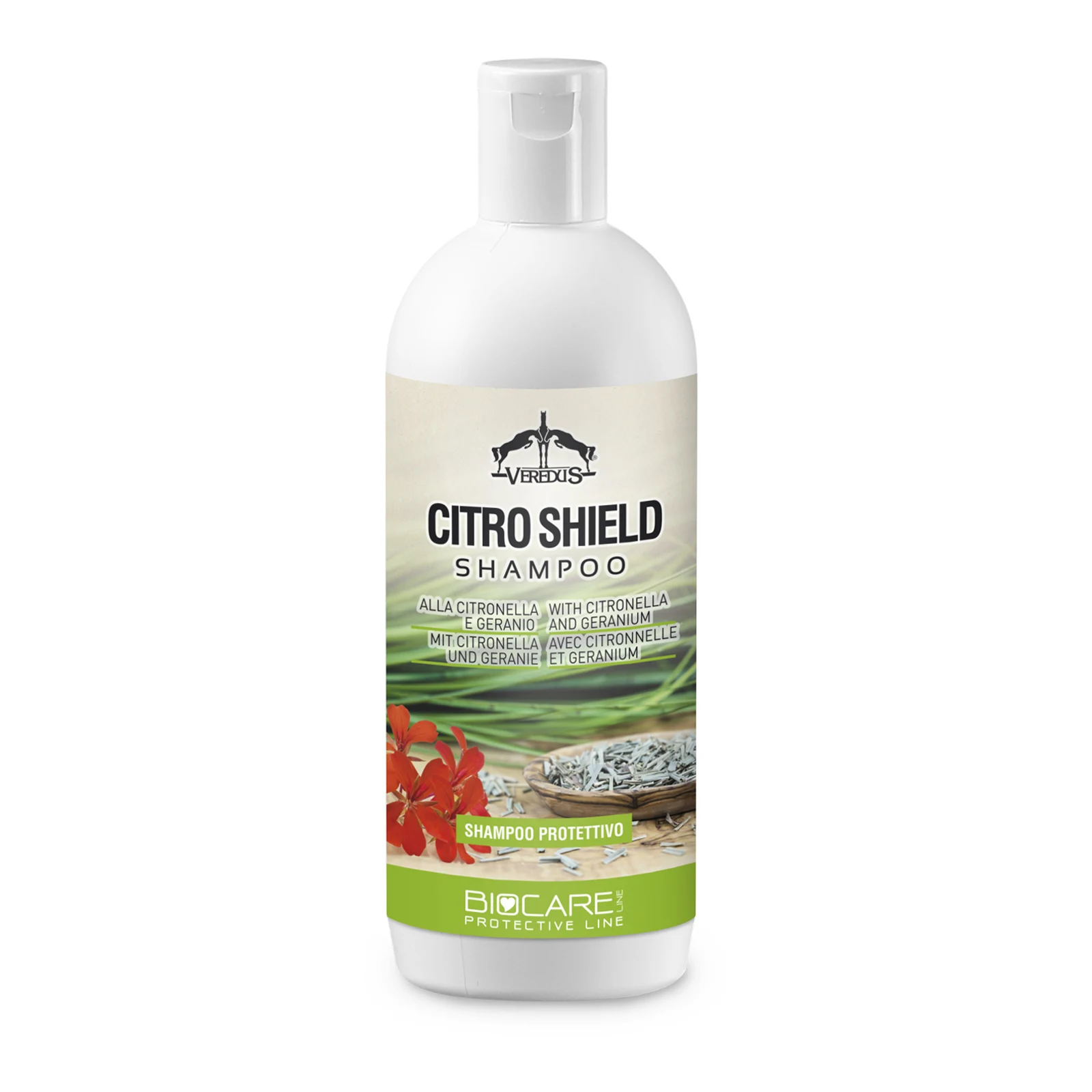 Champú con acción repelente de insectos Citro Shield 500 ml - Veredus