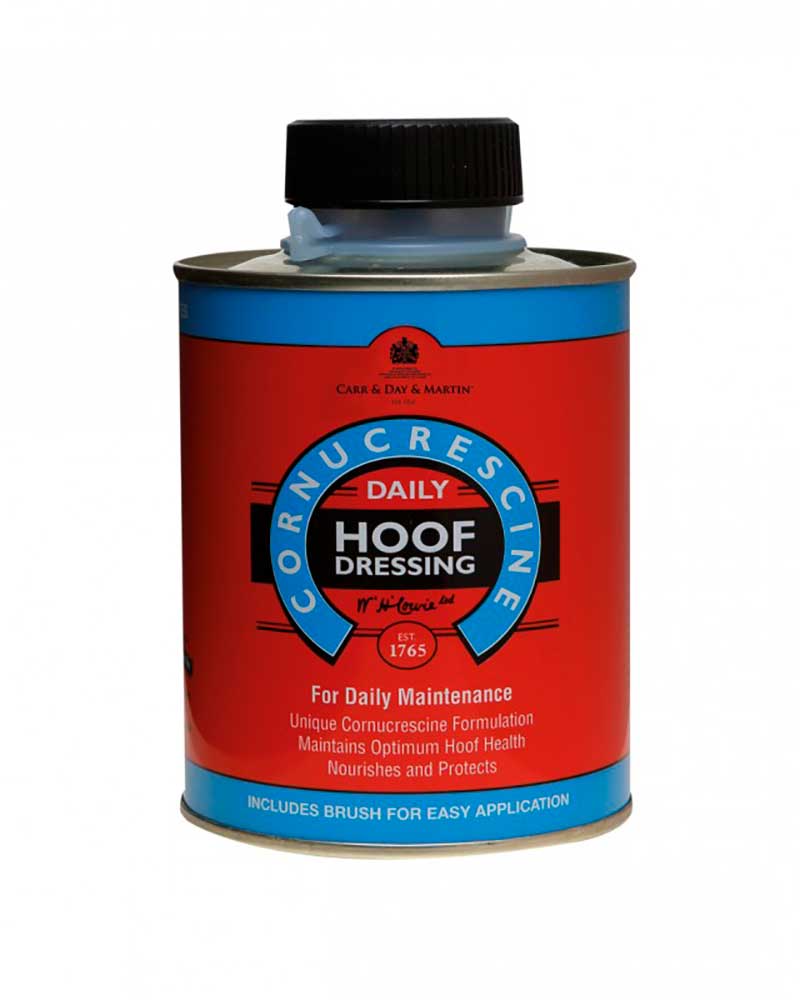 Baume de usage quotidien avec brocha pour sabots (500ml) - Cornucrescine Daily Hoof dressing - Carr&amp;Day&amp;Martin