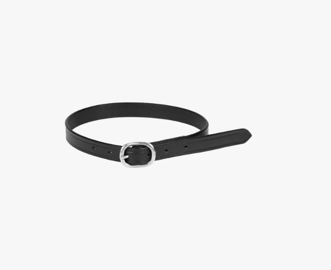 Dark brown stirrup leathers by Premiere