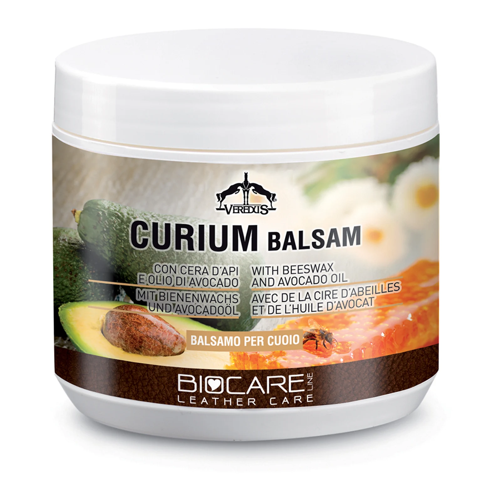 Leather balm with beeswax Curium Balsam 500 ml - Veredus