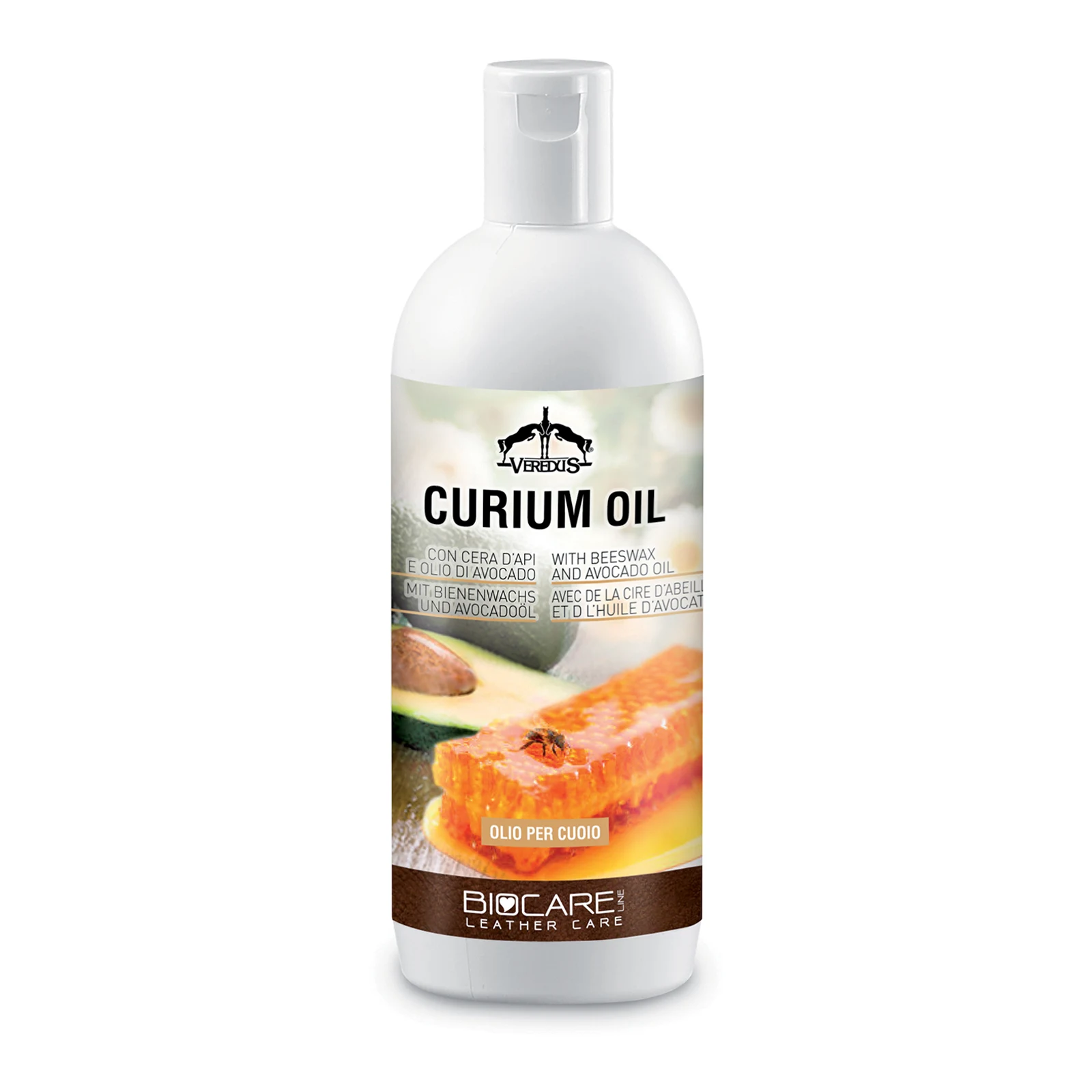 Leather oil with beeswax Curium Oil 500 ml - Veredus