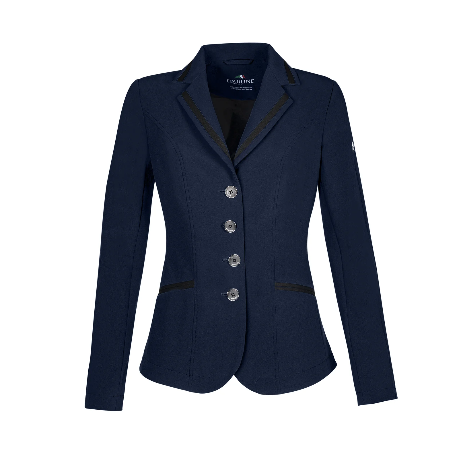 Navy competition jacket for women Milly - Equiline