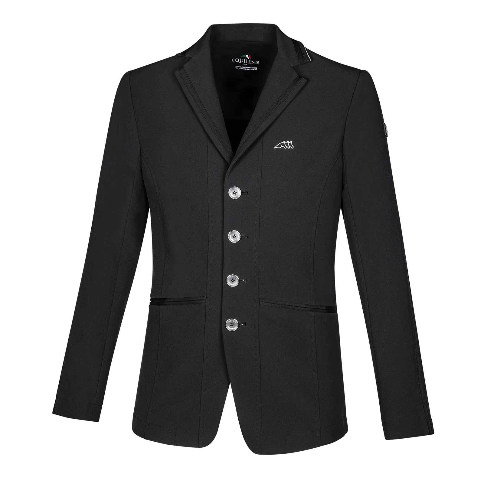 Black competition jacket for men Evan - Equiline