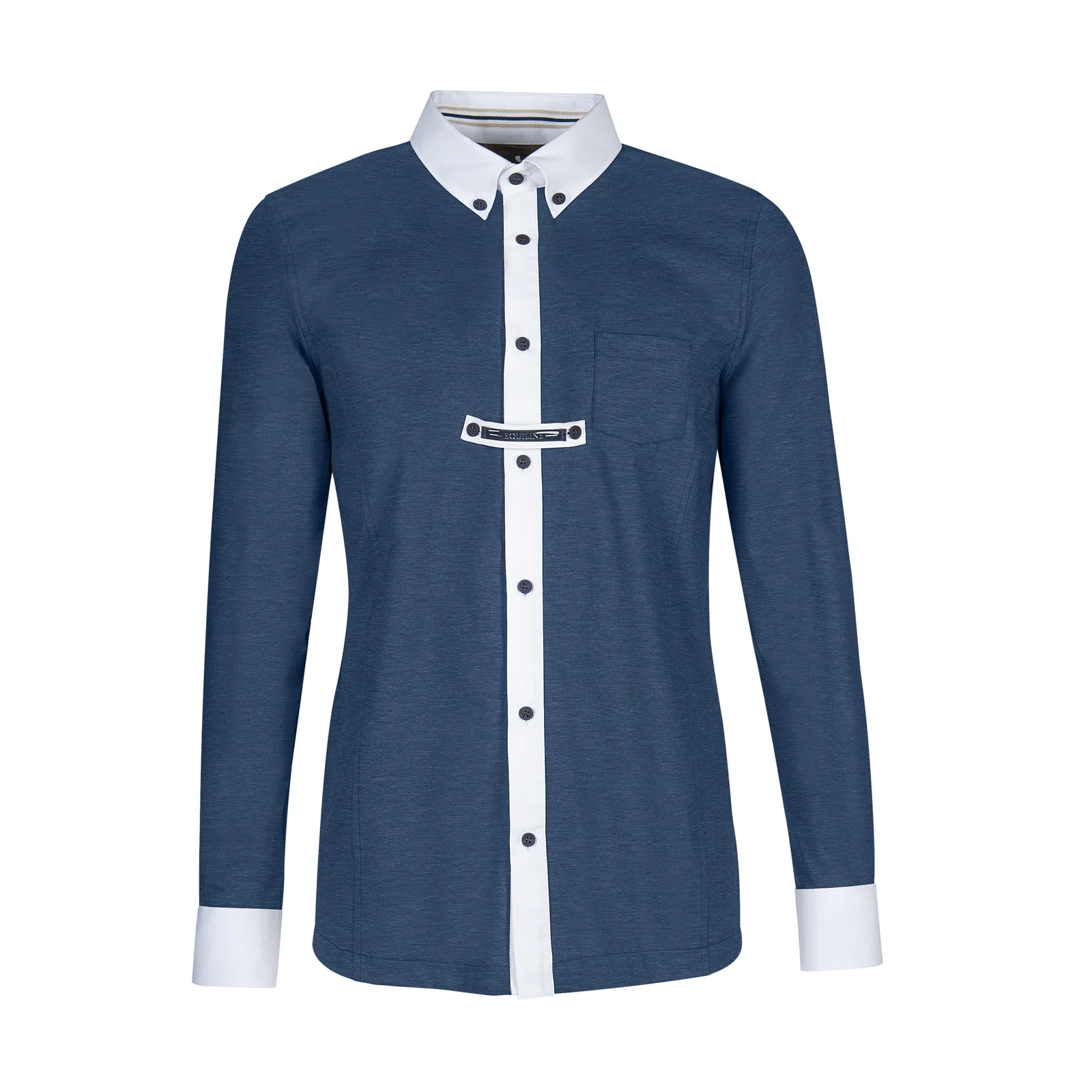 Navy shirt for men Mark - Equiline