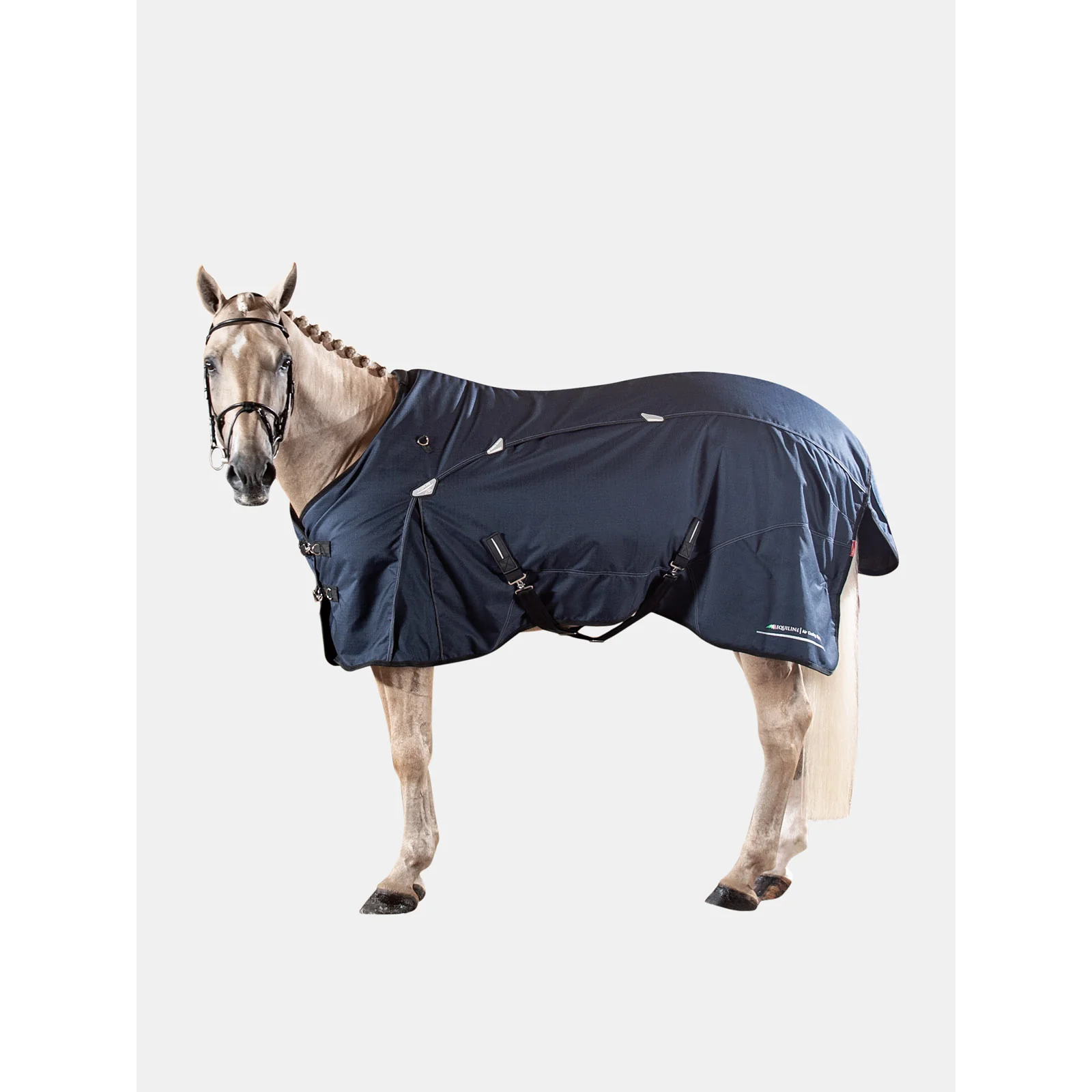 Mantas de 400 gr para paddock azul marino Ned - Equiline