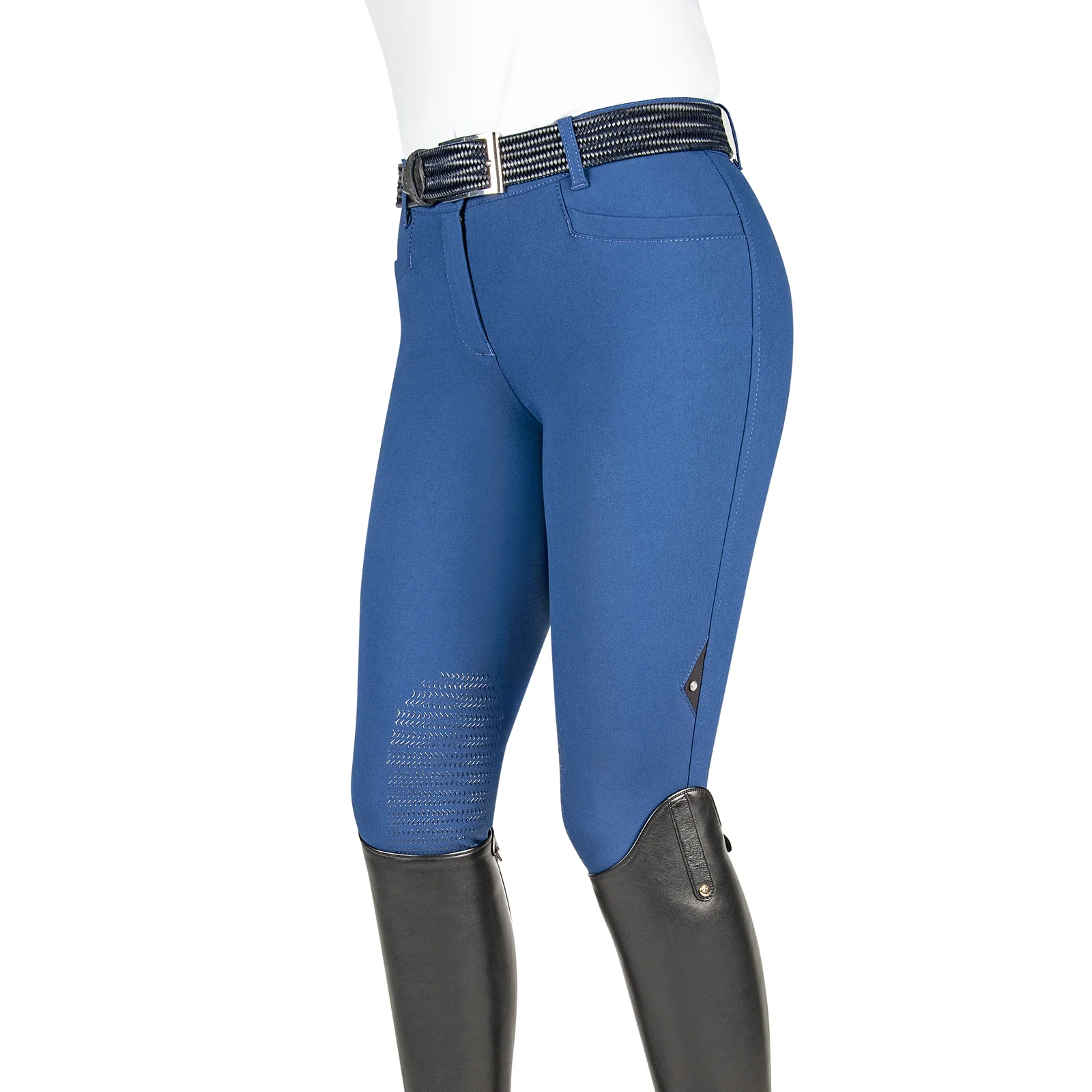 Navy riding breeches for women Ash - Equiline