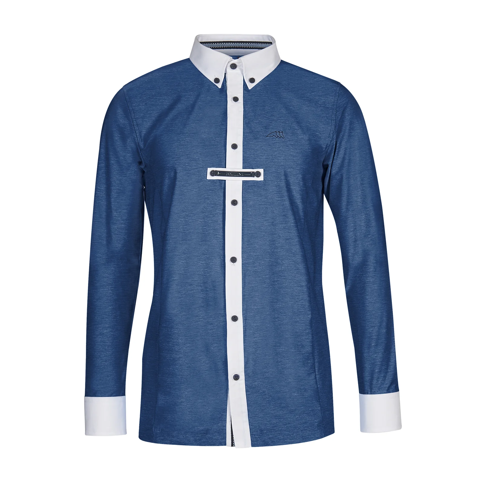 Polo de compétition bleu marine pour homme Felix - Equiline