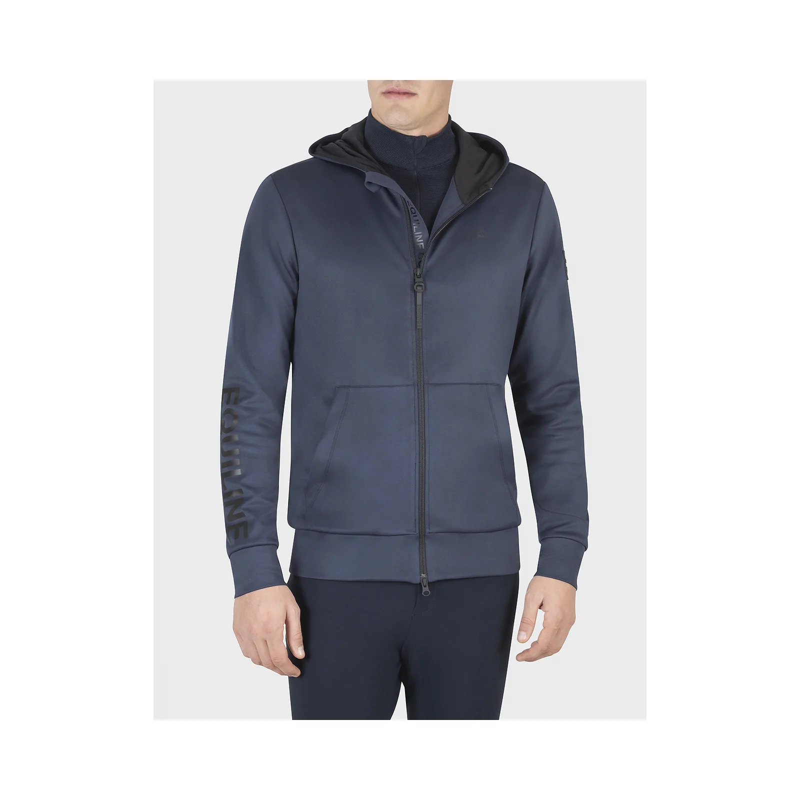 Navy sweatshirt for men Equilin - Equiline