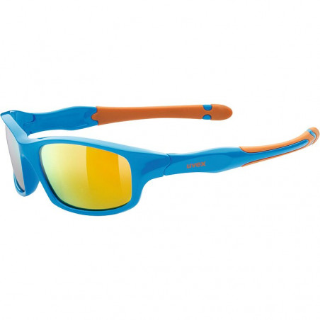 Blue and orange sports sunglasses for boys - 507 - UVEX
