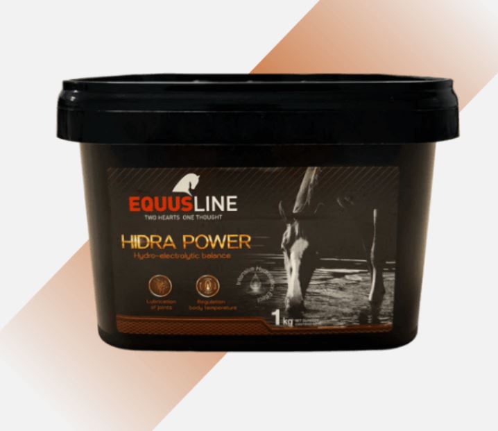 Complément alimentaire que favorece el equilibrio hidrico et electrolítico du cheval(1KG)-Hidra Power-Equus Line