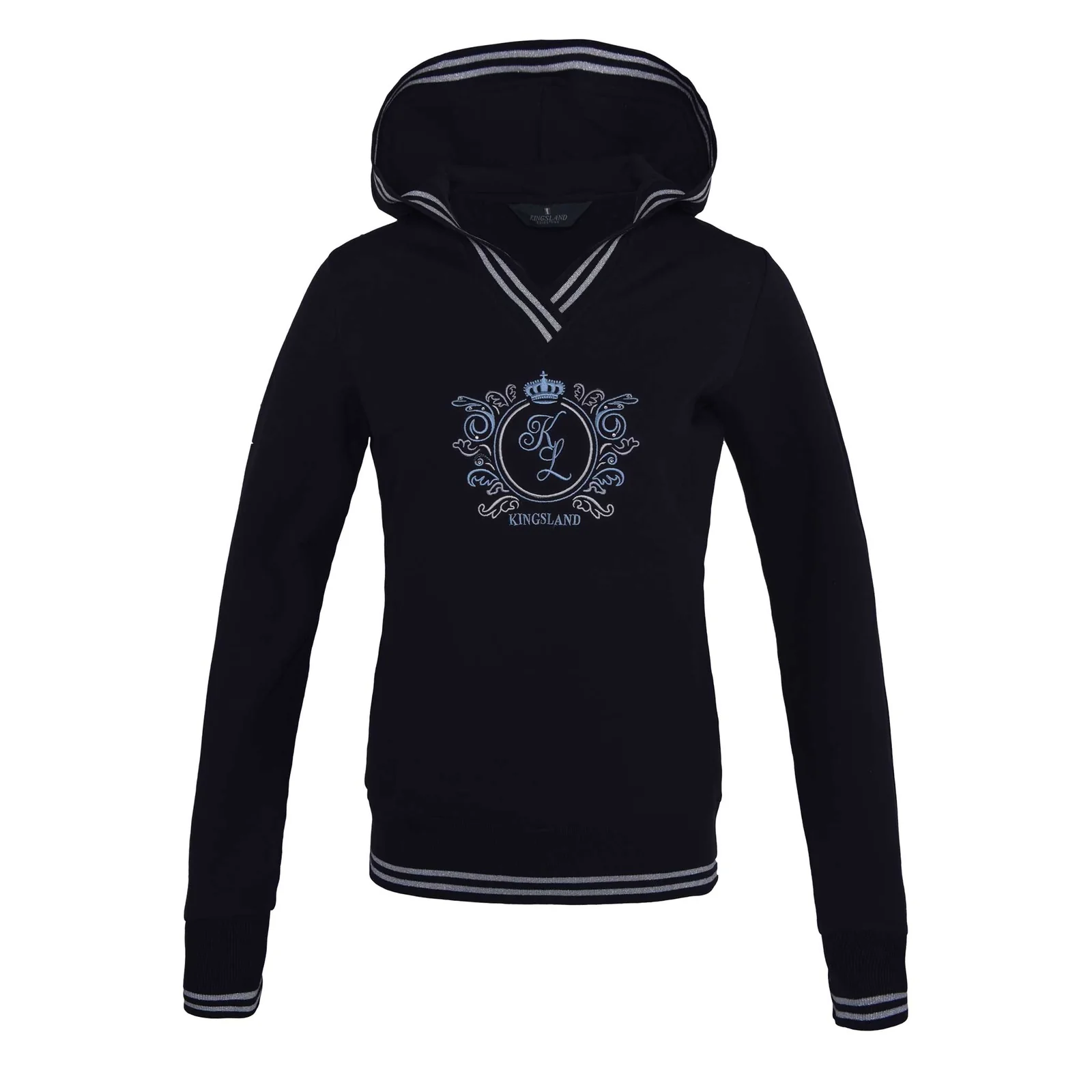 Sudadera con capucha azul marino para mujer Nice - Kingsland