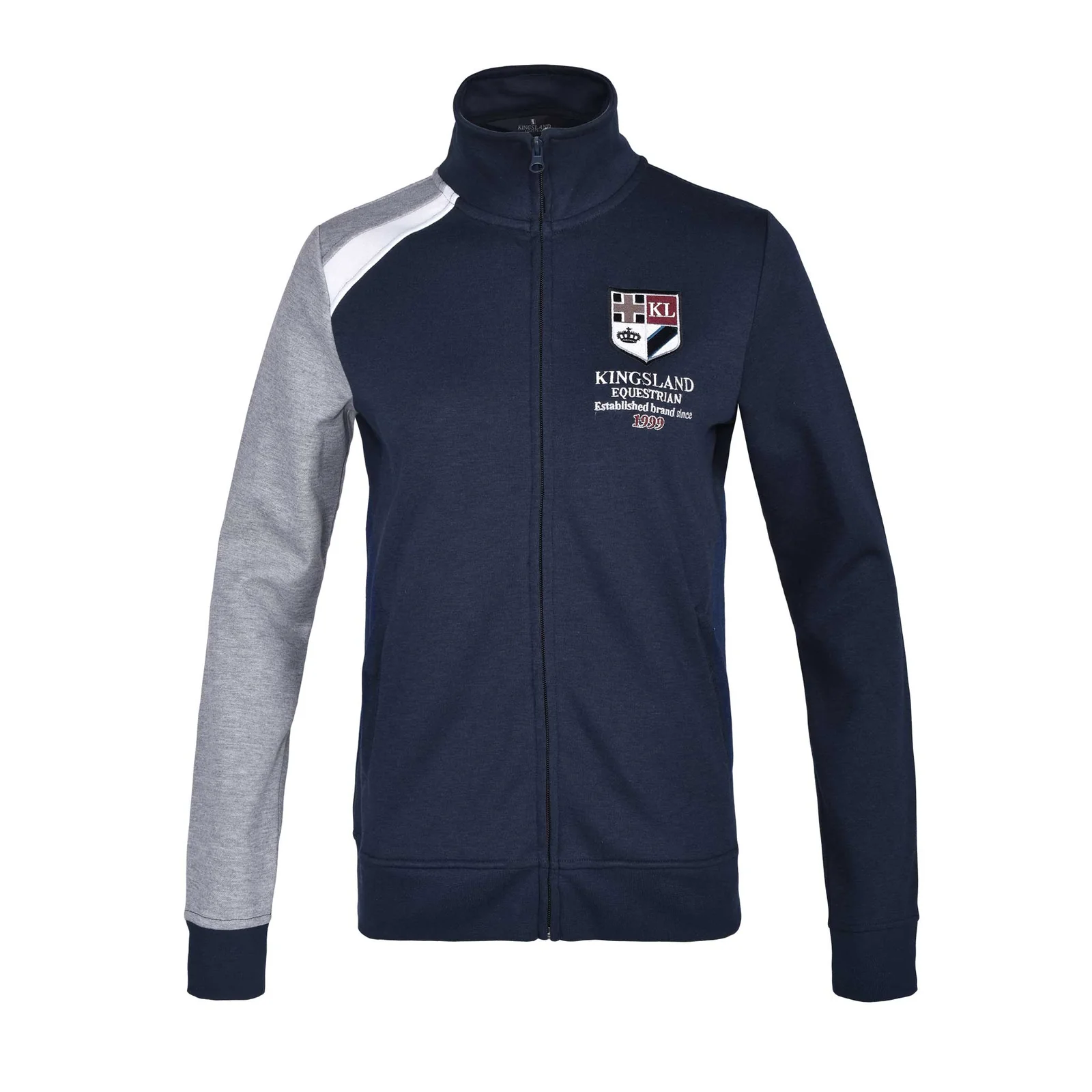 Navy and Grey Lightweight Sweat Jacket – KLiggy - Kingsland