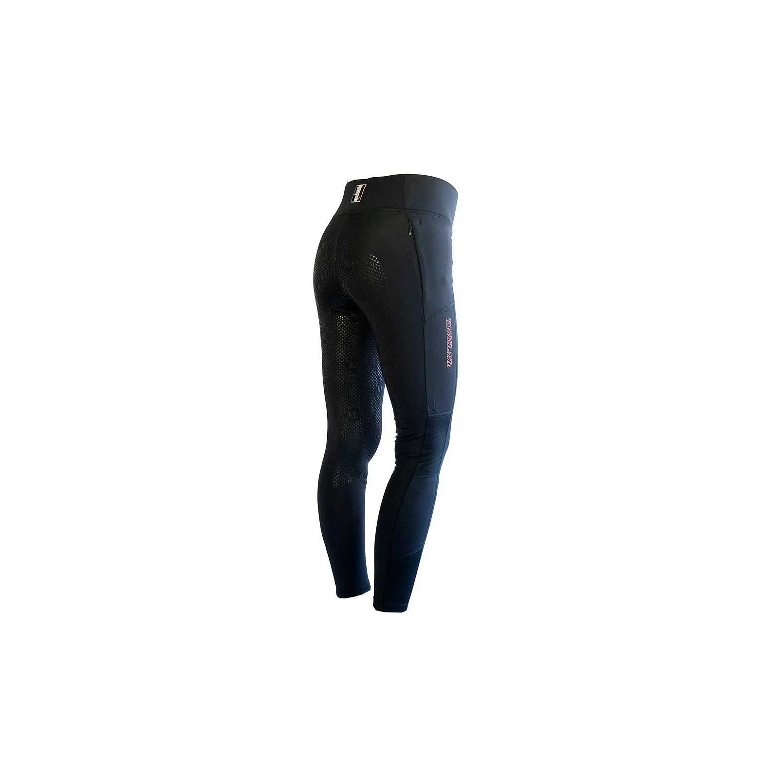 Navy full-grip riding tights for women KLkatinka - Kingsland