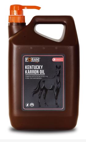 Oil to promote the digestion of your horse "Kentucky Carron" (5L) from Foran Equine