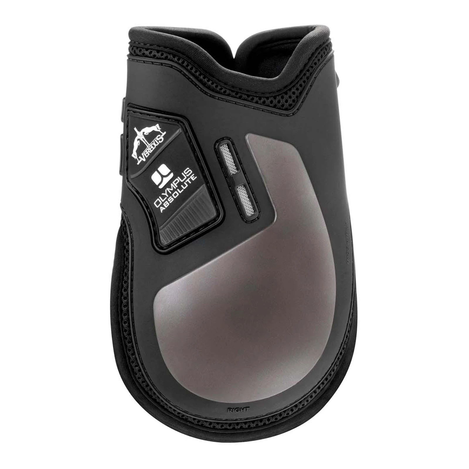 Black rear fetlock jumping boots Olympus Absolute - Veredus