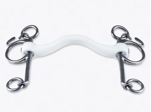 Pelham Bit with Chain for Horse (Port Medium) 20 mm – Inno Sense Pelham – Trust