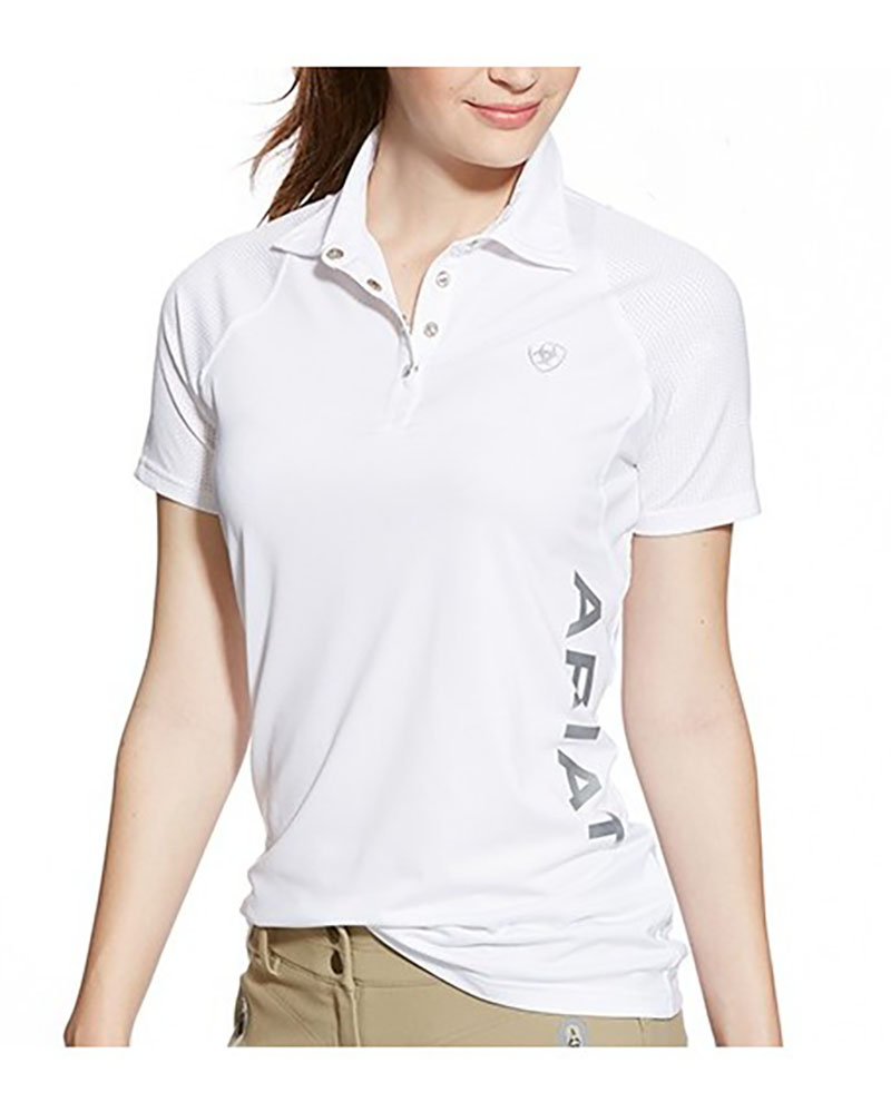 Polo blanco para mujer modelo cambria - ARIAT