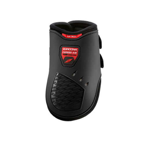 Pack de 2 protectores traseros negros de salto modelo carbon air - Zandona