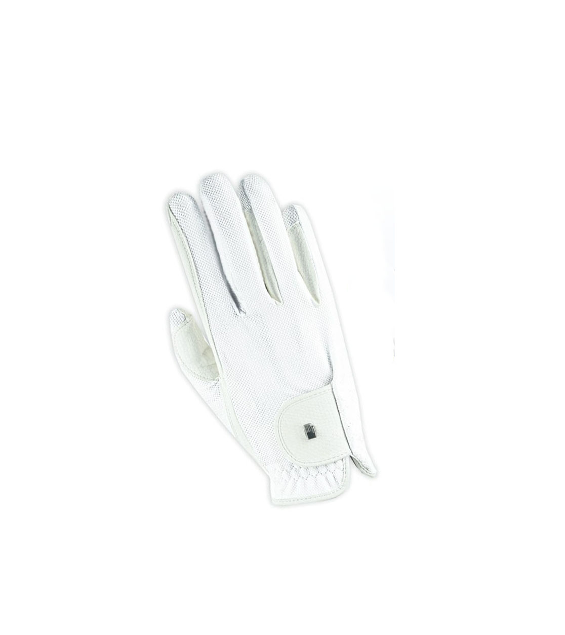 Gants d'équitation blanc respirants GRIP LITE - Roeckl