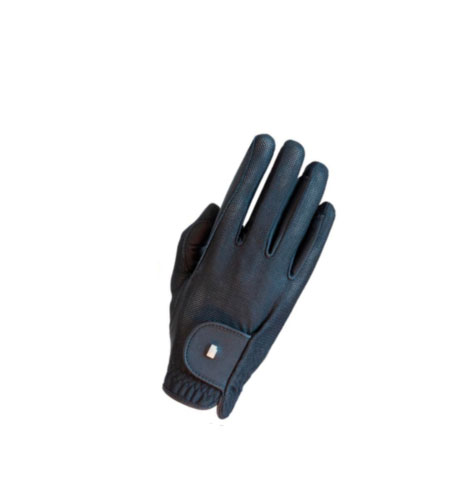 Guantes de montar a caballo negros transpirables - GRIP LITE - Roeckl
