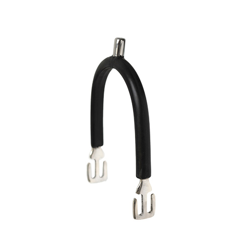 Espuela inglesa punta recta (15mm) unisex con goma - Sefton