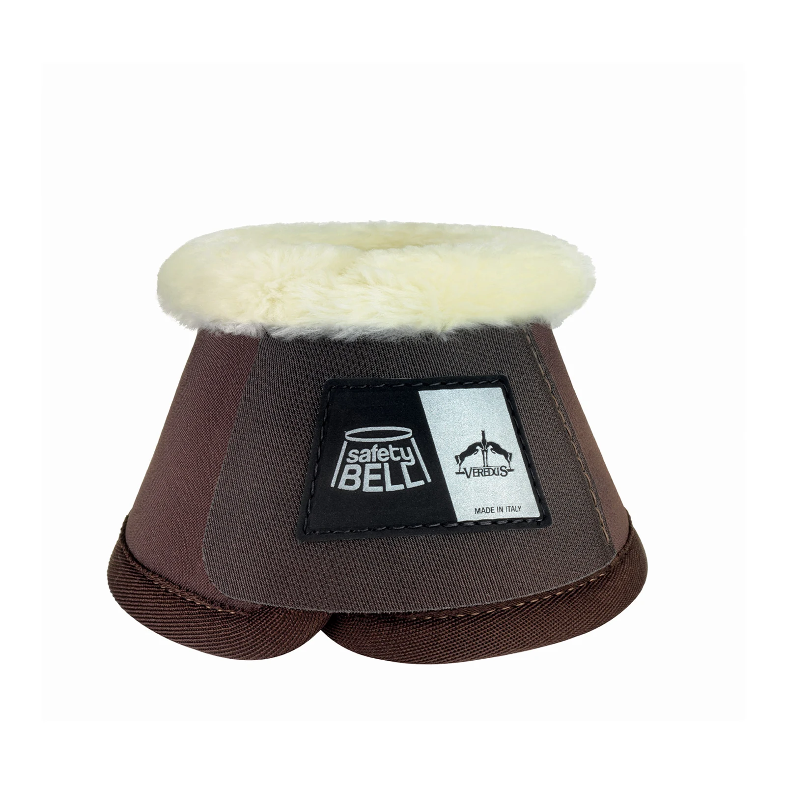 Brown overreach boots Safety-Bell Light Save the Sheep - Veredus