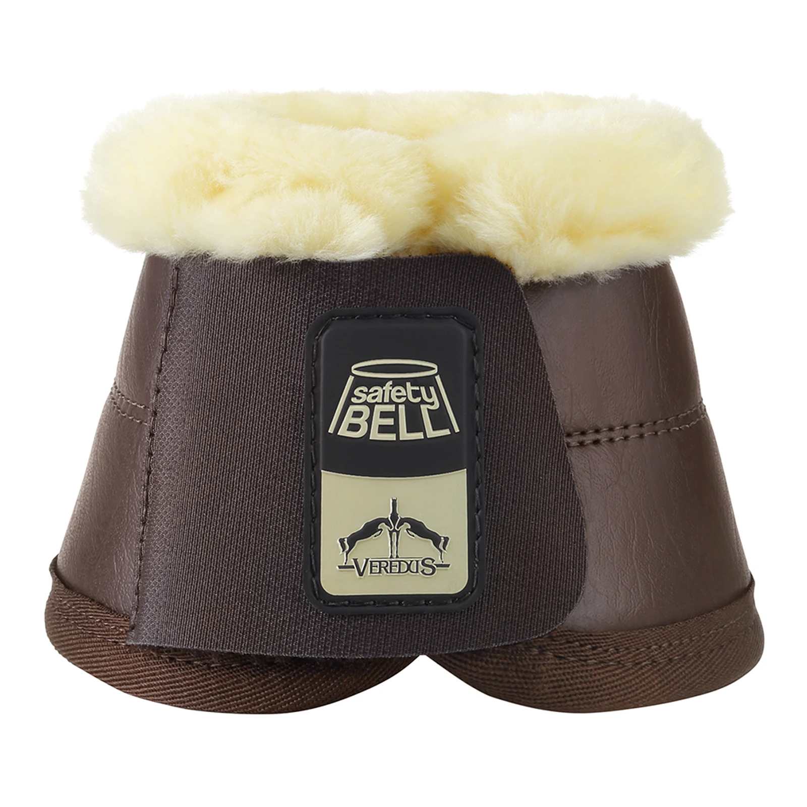 Brown overreach boots Safety-Bell Save the Sheep - Veredus