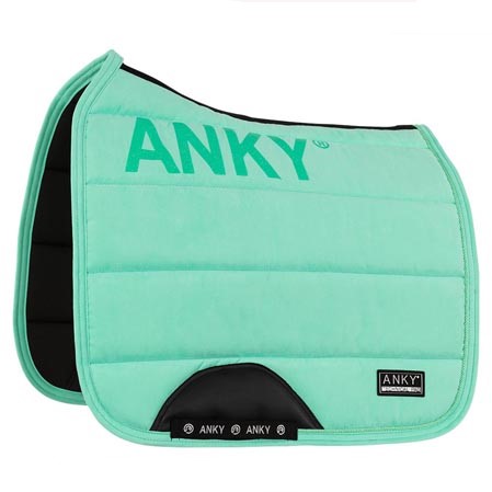Green (Bermuda) dressage saddle pad for horse - ANKY