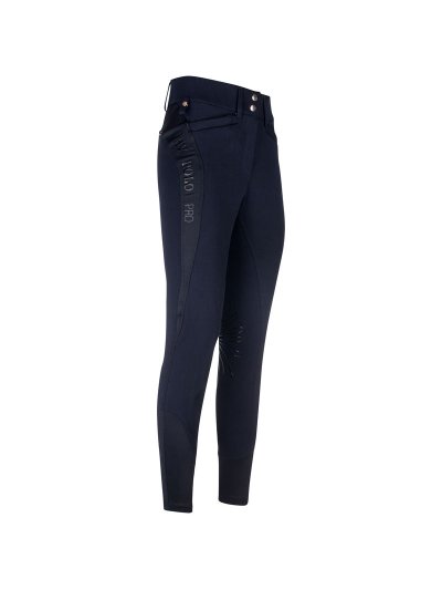 Pantalons bleu marine avec grip genou modèle pour femme - Fabre Pro - HV Polo