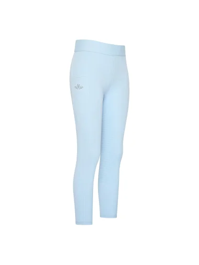 Mallas de montar azul claro para niña HVPLotte - HV Polo