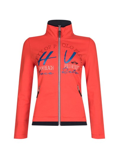 Veste de saumon avec fermeture éclair pour femme - HV Polo
