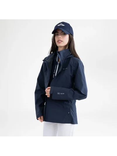 Navy women waterproof jacket HVPCarmen - HV Polo - imagen 4