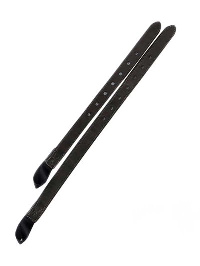 Fouets de recambio en cuir noir pour Selle Innova Standard/Extended - WINTEC/Bates