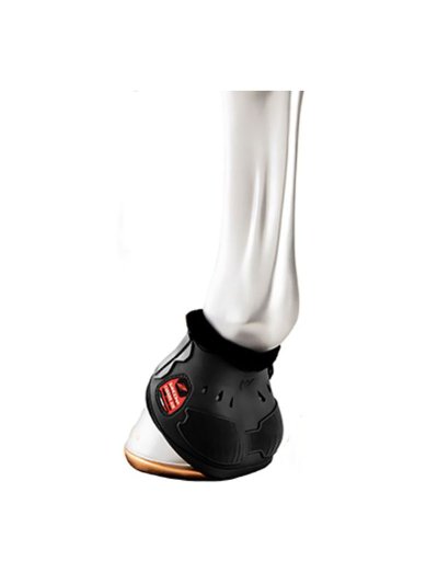 Pack de 2 campanas negras transpirables para caballo Carbon Air - Zandona