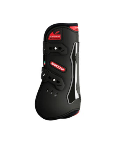 Pack de 2 protectores delanteros negros de salto modelo air tendon - Zandona