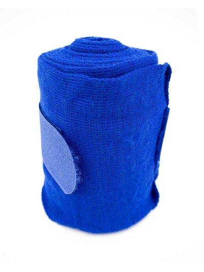 Lot de 4 bandes de repos bleu eléctrico pour cheval - Marjoman - imagen 3